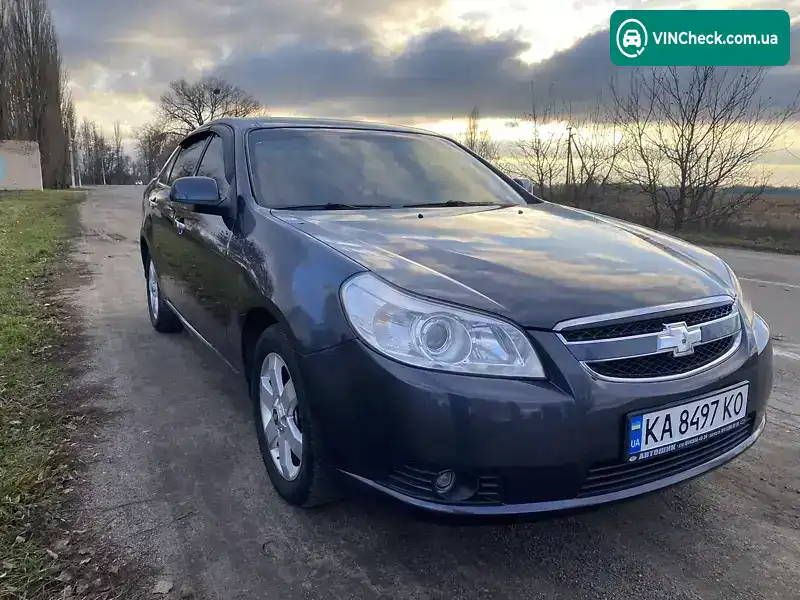 Chevrolet Epica 2007, фото з оголошення 1 з 17, VIN Y6DLF69KE7B048283