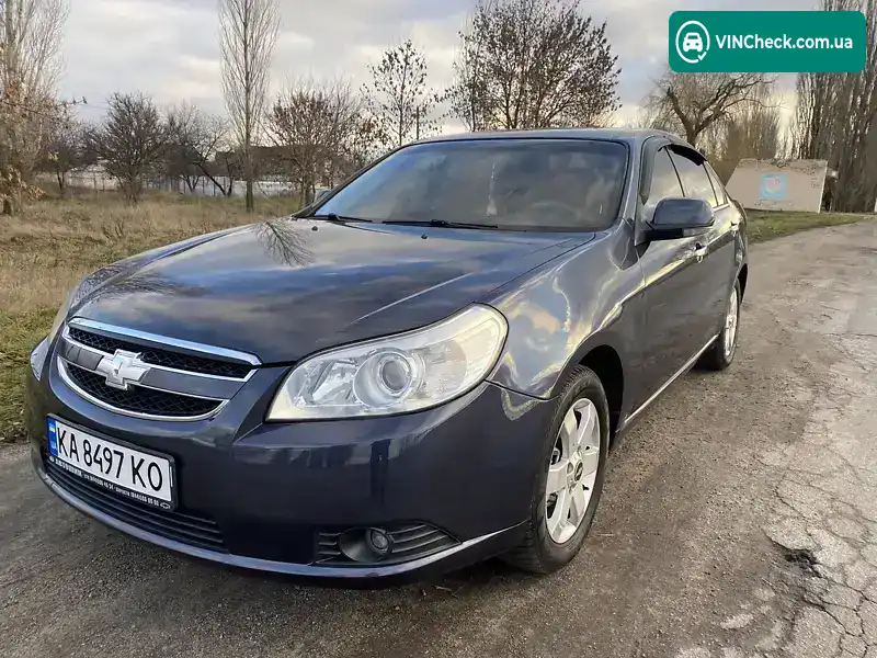 Chevrolet Epica 2007, фото з оголошення 2 з 17, VIN Y6DLF69KE7B048283