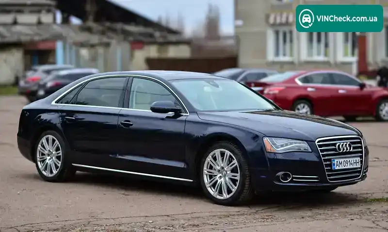 Audi A8 2012, фото з оголошення 1 з 20, VIN WAURGAFD2DN006651