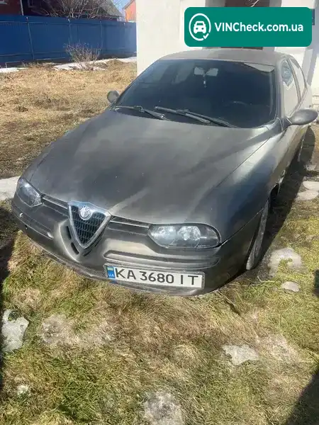 Alfa Romeo 156 2000, фото з оголошення 1 з 12, VIN ZAR93200001167351