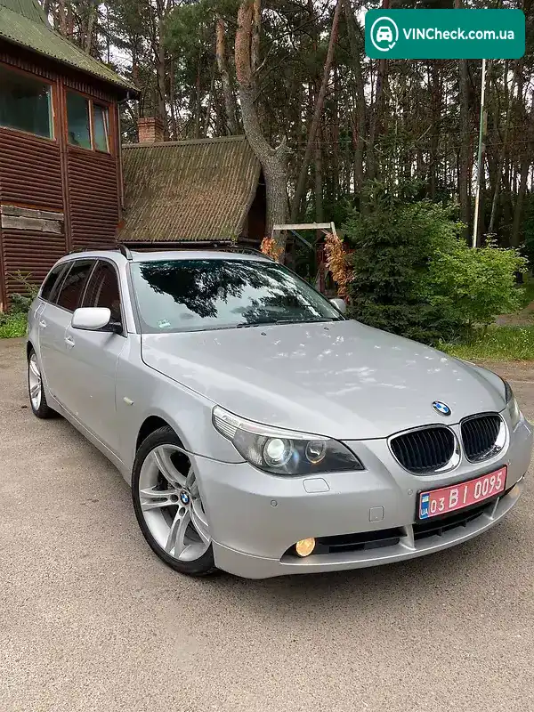 BMW 5 Series 2005, фото з оголошення 1 з 20, VIN WBANJ51040B428833