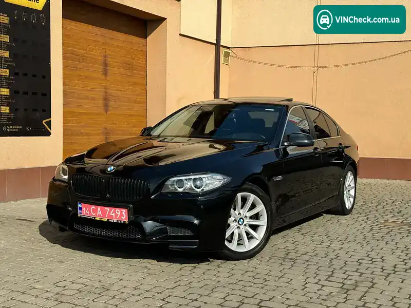 BMW 5 Series 2014, фото з оголошення 1 з 20, VIN WBAFV3C52ED686284
