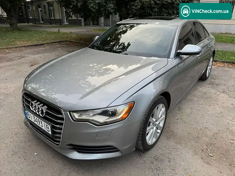 Audi A6 2014, фото з оголошення 1 з 8, VIN WAUGFAFC9FN033012