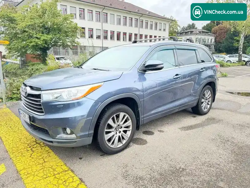 Toyota Highlander 2016, фото з оголошення 1 з 6, VIN 5TDDKRFH80S275531