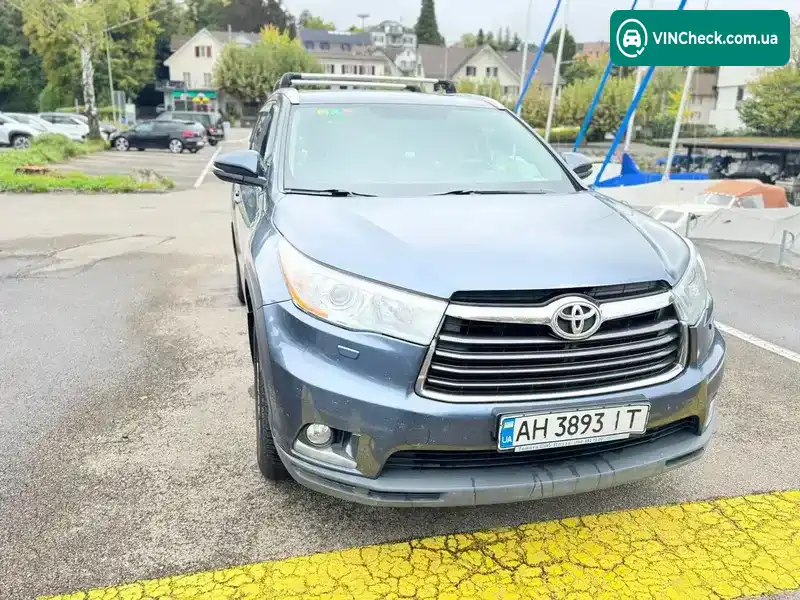 Toyota Highlander 2016, фото з оголошення 2 з 6, VIN 5TDDKRFH80S275531