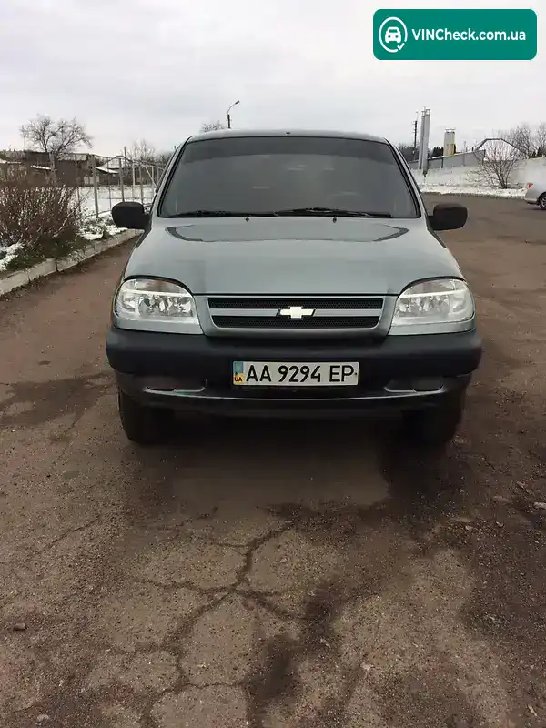 Chevrolet Niva 2007, фото з оголошення 1 з 17, VIN X9L21230080202404