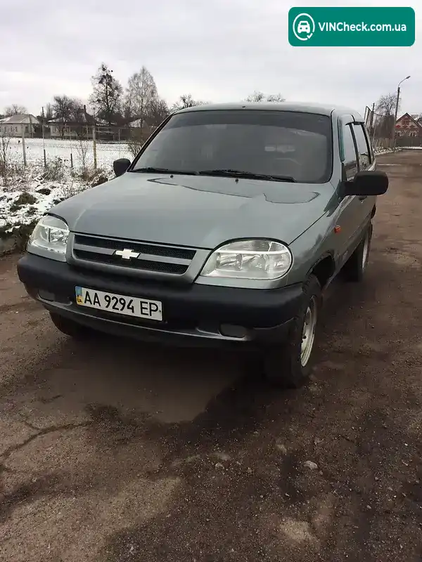 Chevrolet Niva 2007, фото з оголошення 2 з 17, VIN X9L21230080202404
