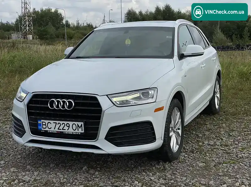 Audi Q3 2018, фото з оголошення 2 з 20, VIN WA1BCCFS1JR029508