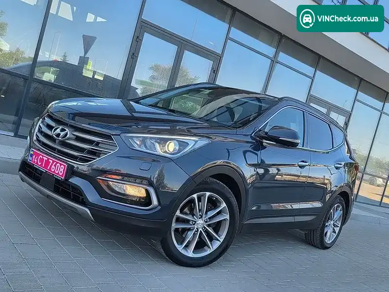 Hyundai Santa FE 2017, фото з оголошення 2 з 20, VIN KMHSW81XDGU676637