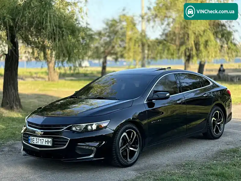 Chevrolet Malibu 2016, фото з оголошення 1 з 15, VIN 1G1ZH5SX7HF145500