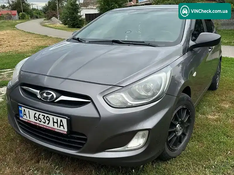 Hyundai Accent 2011, фото з оголошення 1 з 8, VIN Z94CT41CABR033289