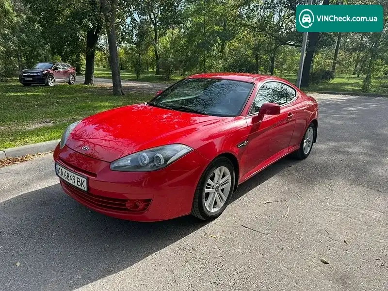 Hyundai Coupe 2007, фото з оголошення 1 з 20, VIN KMHHN61DP7U243499