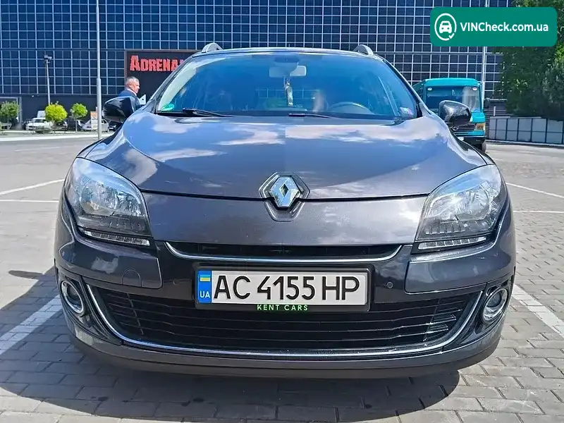 Renault Megane 2012, фото з оголошення 2 з 16, VIN VF1KZ140647185831