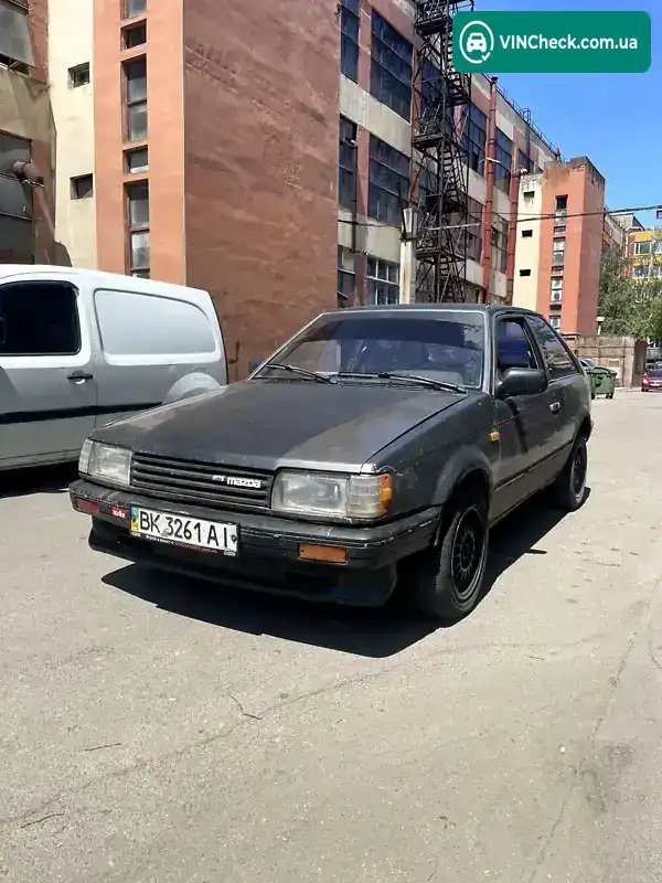 Mazda 323 1988, фото з оголошення 1 з 8, VIN JMZBF137200342845