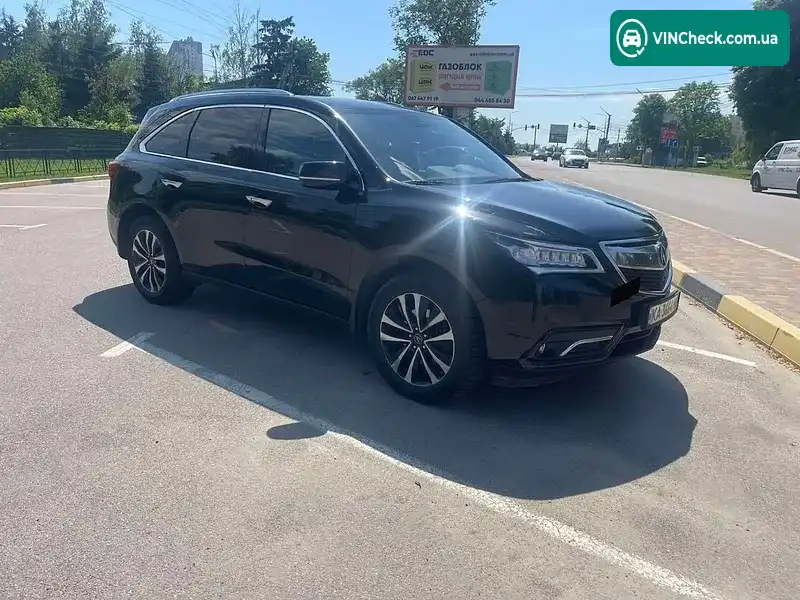 Acura MDX 2014, фото з оголошення 1 з 12, VIN 5KCYD4840EB402242