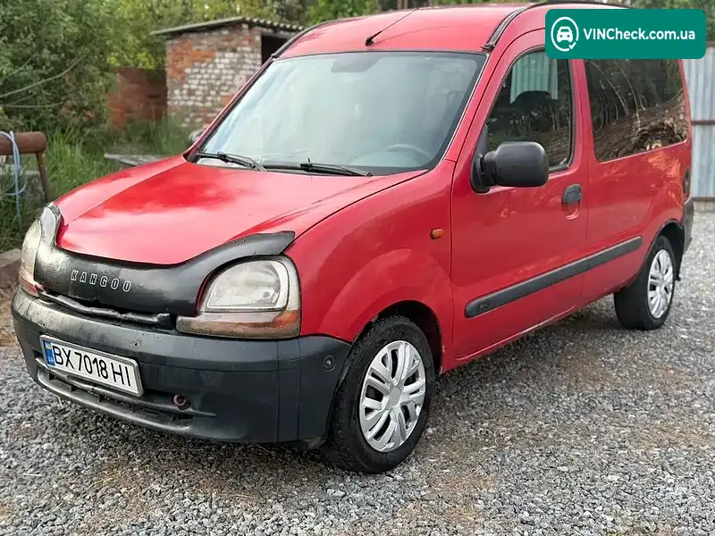 Renault Kangoo 1999, фото з оголошення 1 з 6, VIN VF1FC0DAF21655137