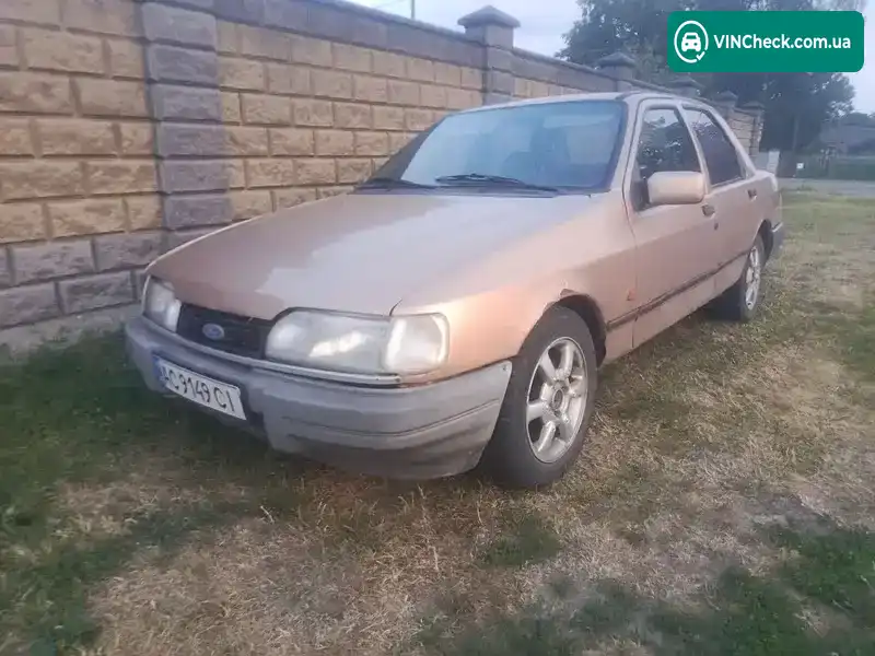 Ford Sierra 1989, фото з оголошення 1 з 8, VIN WF0FXXGBBFKB65970