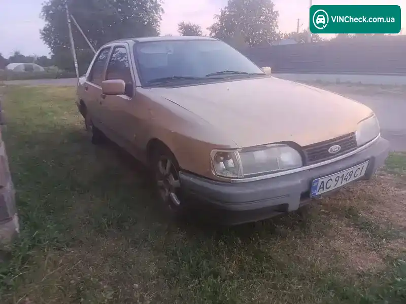 Ford Sierra 1989, фото з оголошення 2 з 8, VIN WF0FXXGBBFKB65970