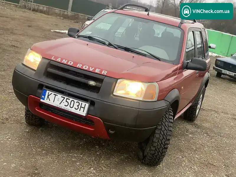 Land Rover Freelander 2000, фото з оголошення 2 з 15, VIN SALLNABA7WA600964