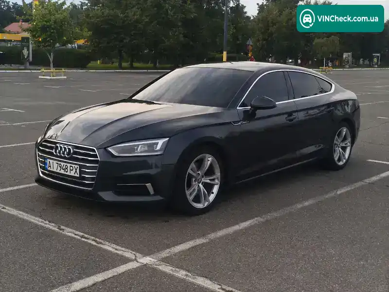 Audi A5 Sportback 2019, фото з оголошення 1 з 9, VIN WAUZZZF59KA031309
