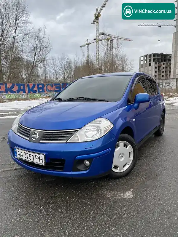 Nissan TIIDA 2008, фото з оголошення 1 з 20, VIN 3N1FCAC11UL451339