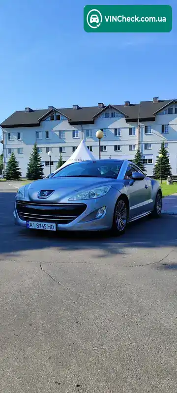 Peugeot RCZ 2011, фото з оголошення 1 з 9, VIN VF34J5FU8BP010350