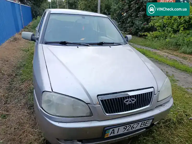 Chery Amulet 2007, фото з оголошення 1 з 11, VIN LVVDA11A28D005853