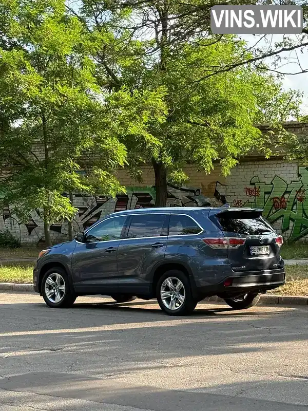Toyota Highlander 2016, фото з оголошення 1 з 21, VIN 5TDDKRFH8GS279301