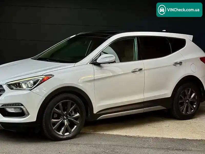 Hyundai Santa FE 2016, фото з оголошення 2 з 20, VIN 5XYZWDLA3HG485287