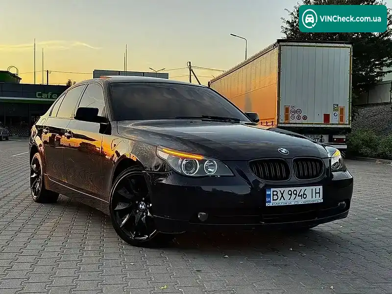 BMW 5 Series 2004, фото з оголошення 2 з 20, VIN WBANA31000B163168