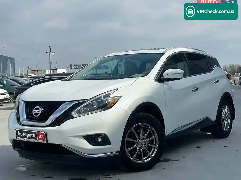 Nissan Murano 2018, фото з оголошення 1 з 21, VIN 5N1AZ2MH6JN187069