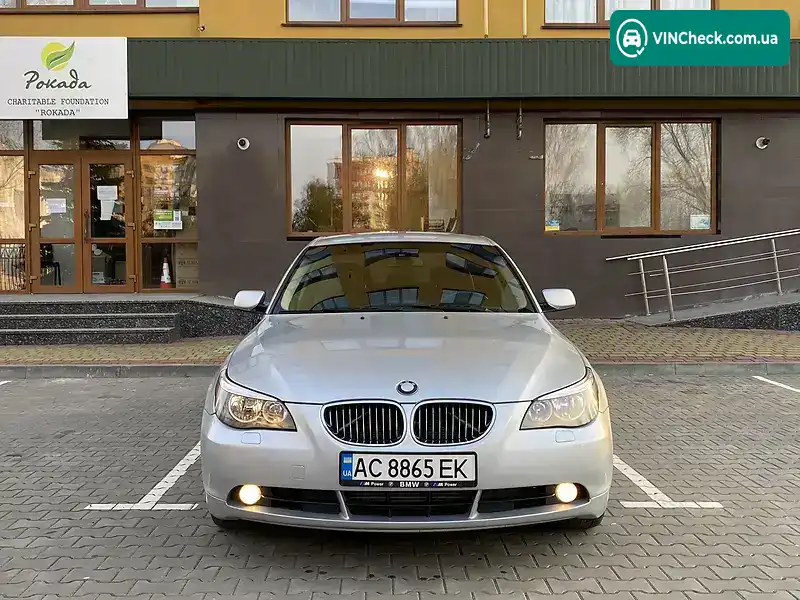BMW 5 Series 2006, фото з оголошення 2 з 20, VIN WBANC51050CN40738