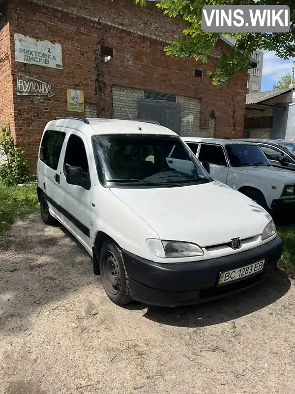 Peugeot Partner 2001, фото з оголошення 1 з 17, VIN VF35CWJYF60445935