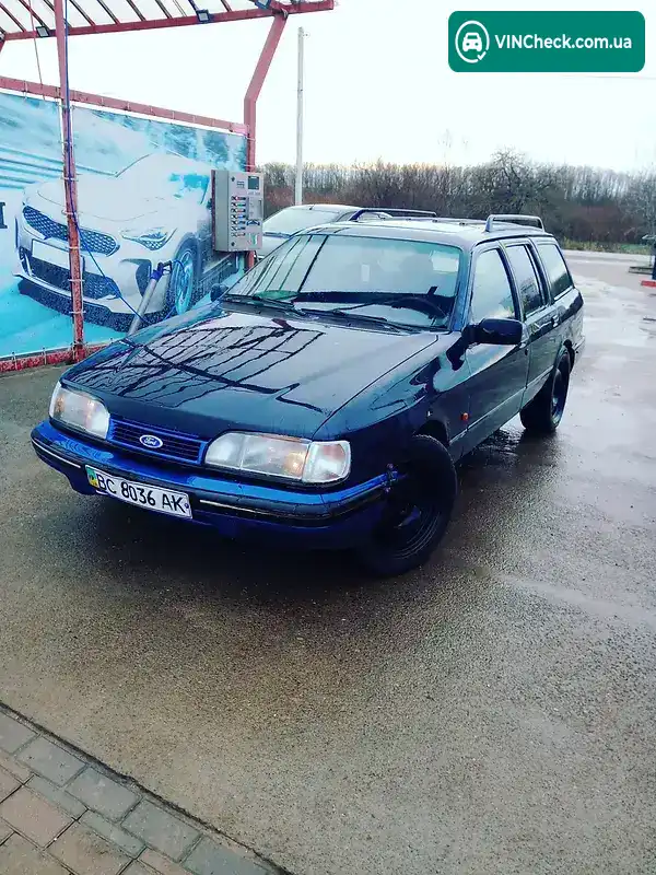 Ford Sierra 1988, фото з оголошення 2 з 9, VIN WF0NXXGBBNJS40500