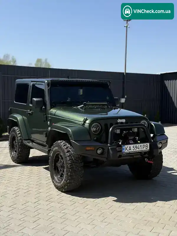 Jeep Wrangler 2008, фото з оголошення 1 з 21, VIN 1J8FA54188L523552