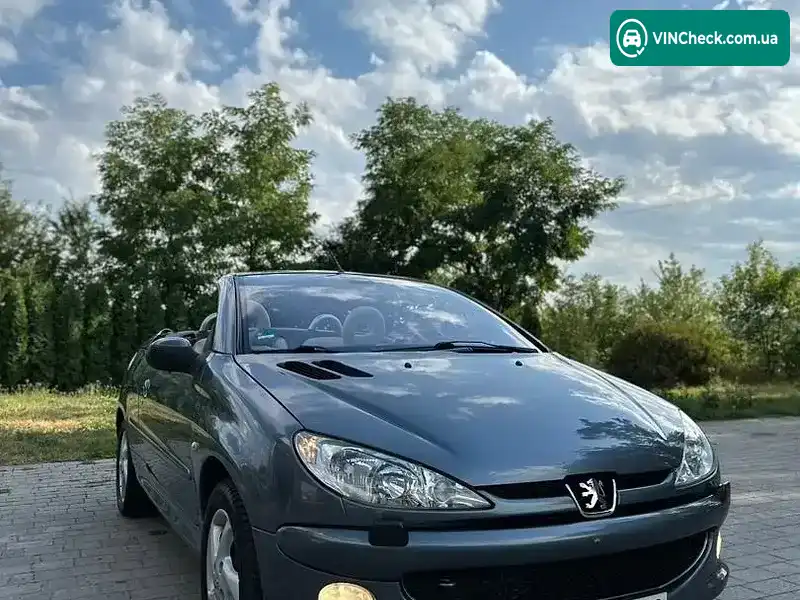 Peugeot 206 2006, фото з оголошення 2 з 18, VIN VF32DNFUA47618037