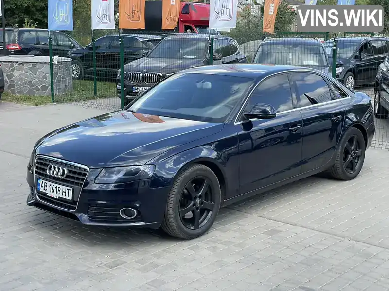 Audi A4 2009, фото з оголошення 2 з 21, VIN WAUZZZ8K09A210805