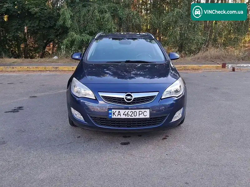 Opel Astra 2012, фото з оголошення 1 з 13, VIN W0LPE8EC2C8103880