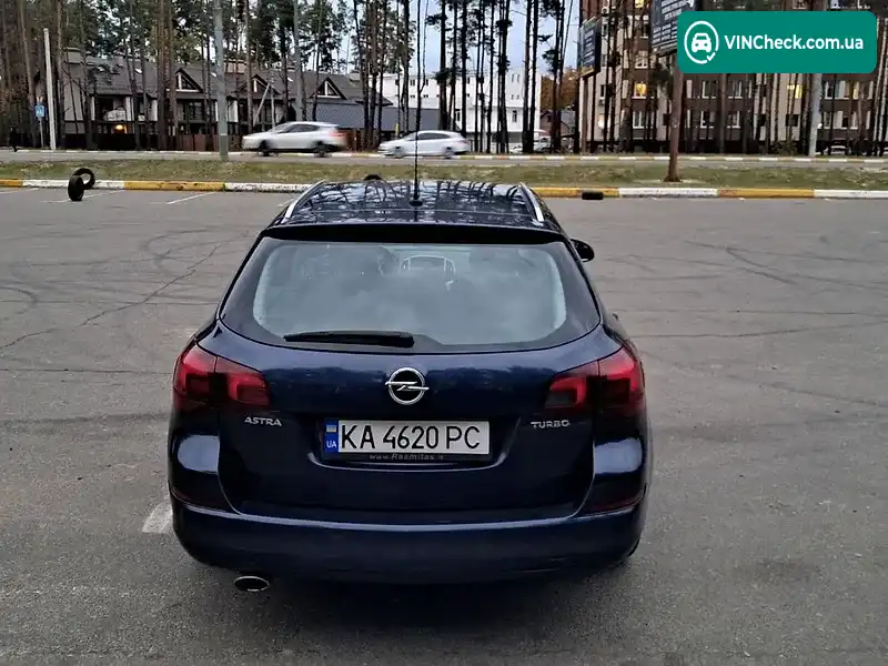 Opel Astra 2012, фото з оголошення 2 з 13, VIN W0LPE8EC2C8103880