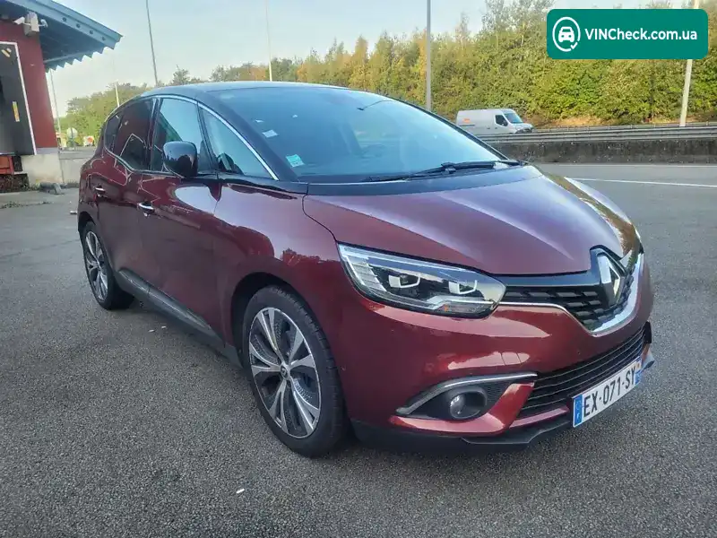 Renault Scenic 2018, фото з оголошення 1 з 20, VIN VF1RFA00659470773