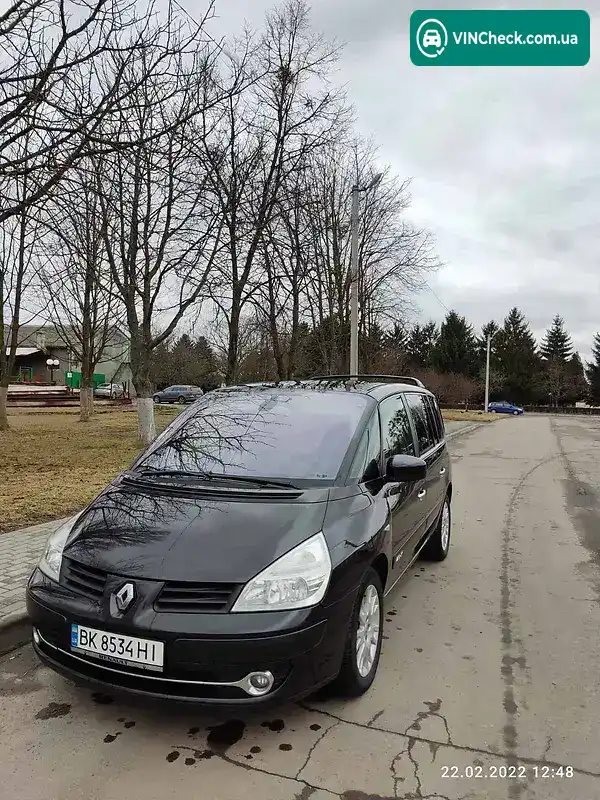 Renault Espace 2011, фото з оголошення 1 з 18, VIN VF1JK1HA645549211