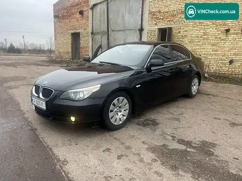 BMW 5 Series 2003, фото з оголошення 1 з 11, VIN WBANA31090B015214