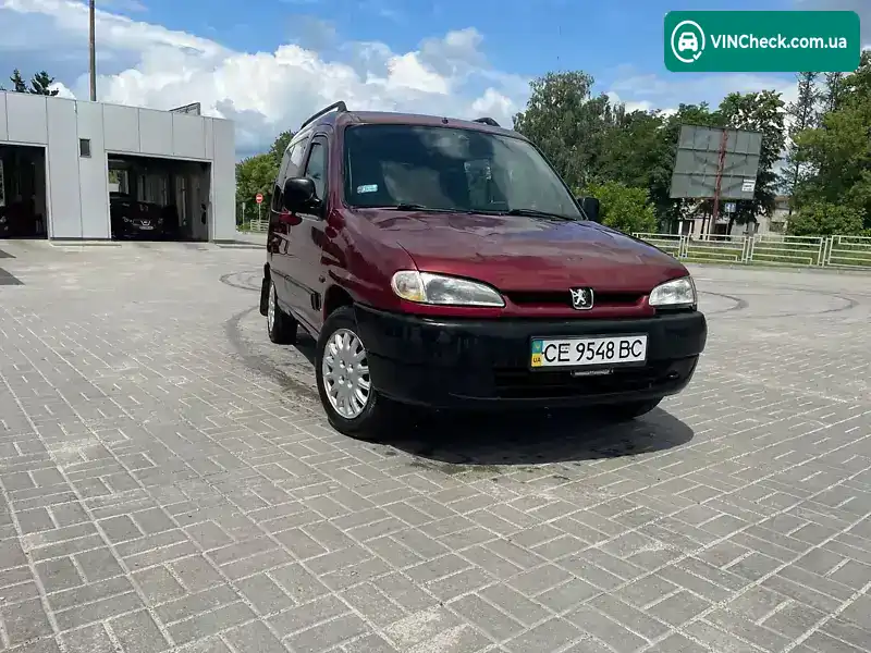Peugeot Partner 1997, фото з оголошення 1 з 20, VIN VF35FDJYE60040310