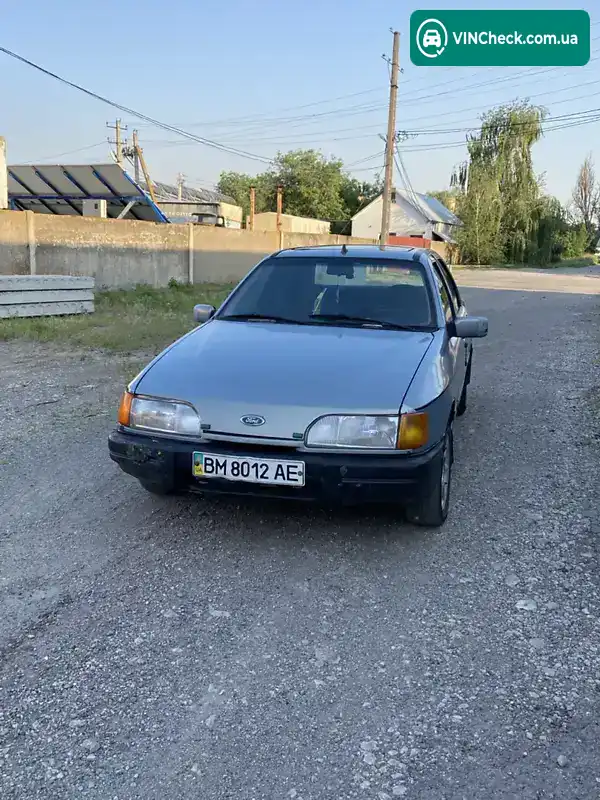 Ford Sierra 1988, фото з оголошення 1 з 10, VIN WF0FXXGBBFJ094306