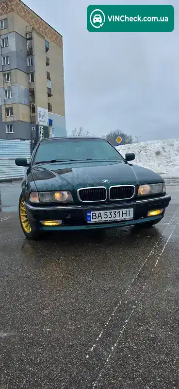 BMW 7 Series 1997, фото з оголошення 2 з 10, VIN WBAGE01020DH81126