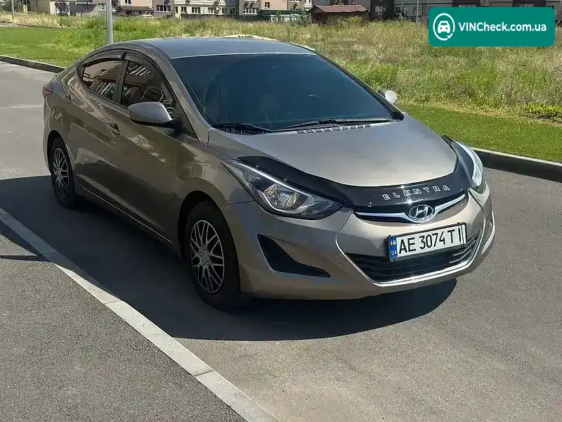 Hyundai Elantra 2014, фото з оголошення 1 з 12, VIN 5NPDH4AEXEH511172