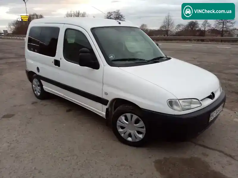 Peugeot Partner 2002, фото з оголошення 2 з 20, VIN VF35CWJYF60359628