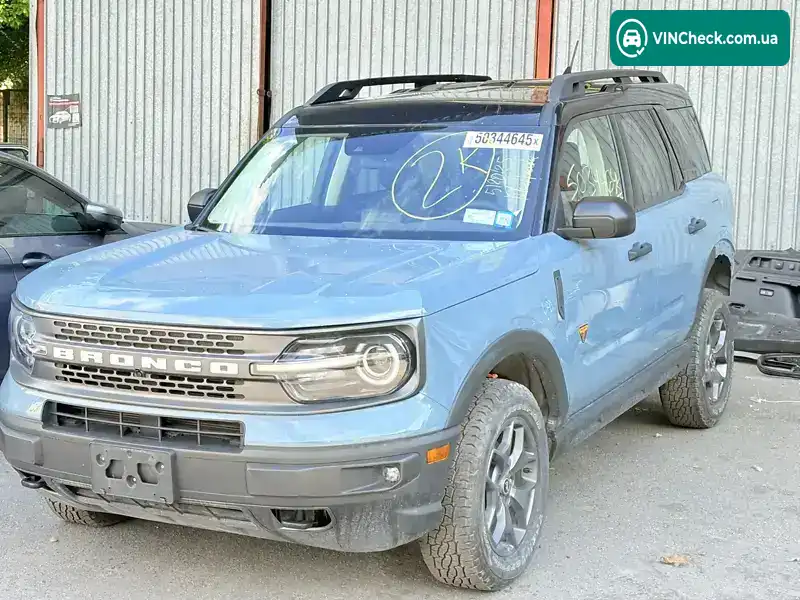 Ford Bronco Sport 2021, фото з оголошення 2 з 20, VIN 3FMCR9D91MRB06300
