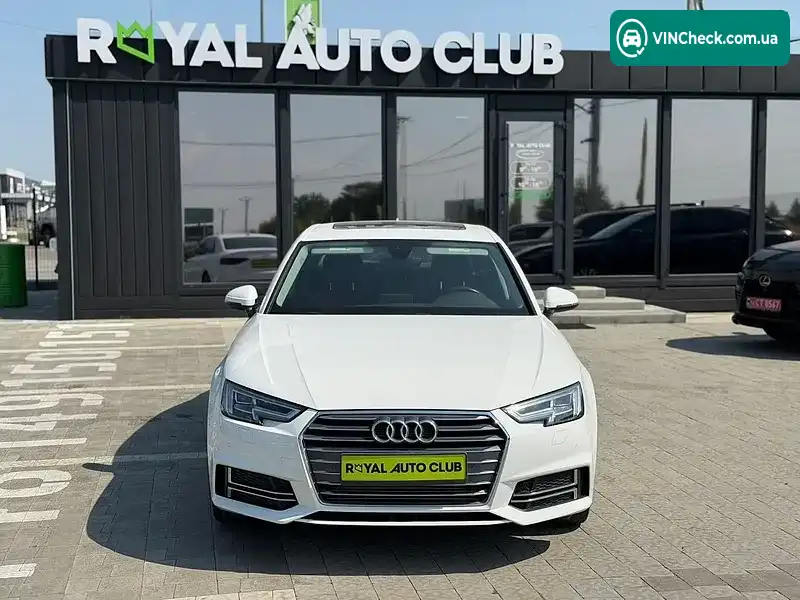 Audi A4 2018, фото з оголошення 2 з 20, VIN WAULMAF43JA145155