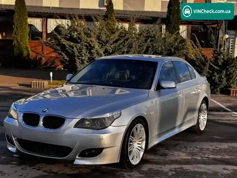 BMW 5 Series 2004, фото з оголошення 1 з 15, VIN WBANA71070B601496